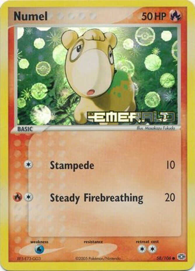 Numel (58/106) (Stamped) [EX: Emerald] | Odin's Place