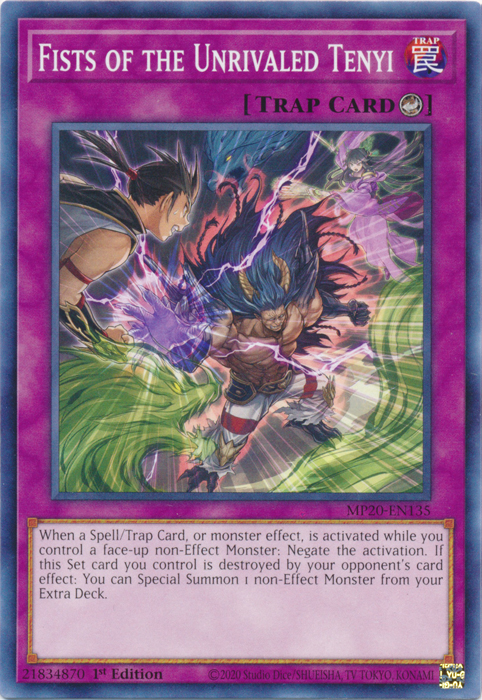Fists of the Unrivaled Tenyi [MP20-EN135] Common | Odin's Place
