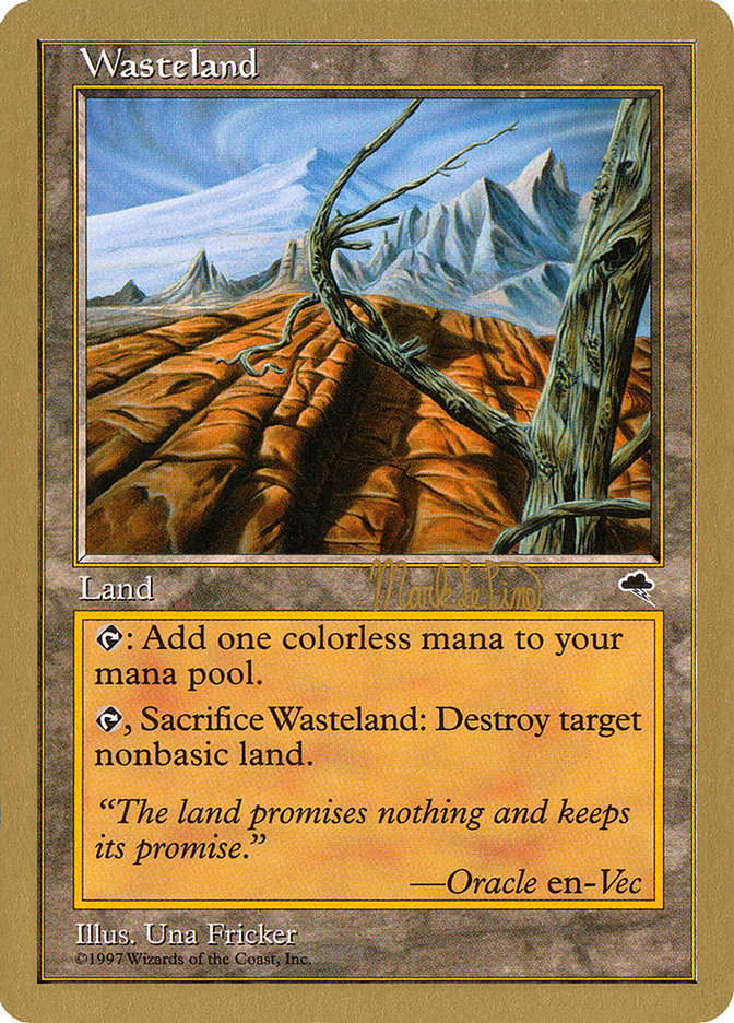 Wasteland (Mark Le Pine) [World Championship Decks 1999] | Odin's Place