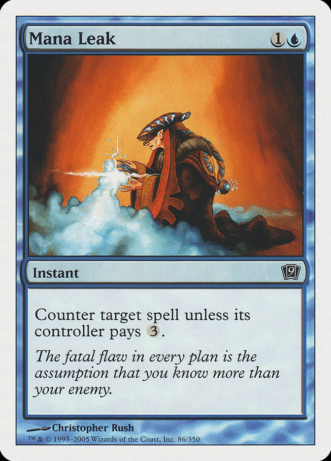 Mana Leak (86) [Ninth Edition] | Odin's Place