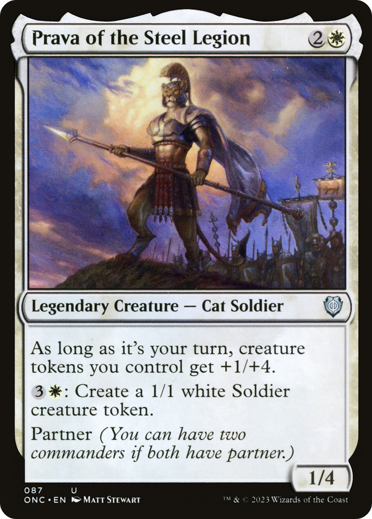 Prava of the Steel Legion [Phyrexia: All Will Be One Commander] | Odin's Place
