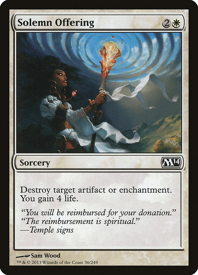 Solemn Offering (36) [Magic 2014] | Odin's Place