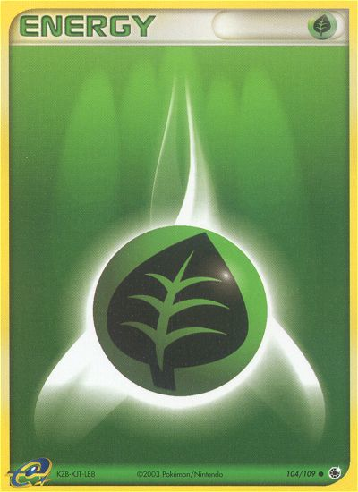 Grass Energy (104/109) [EX: Ruby & Sapphire] | Odin's Place