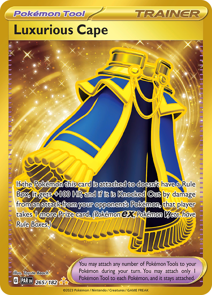 Luxurious Cape (265/182) [Scarlet & Violet: Paradox Rift] | Odin's Place