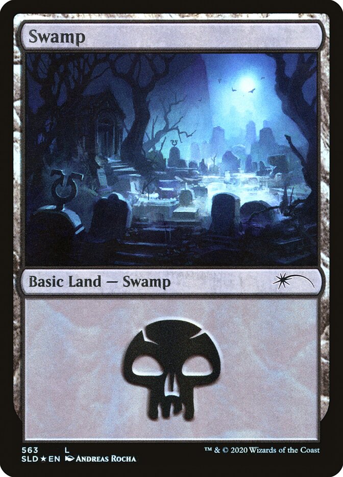 Swamp (Spooky) (563) [Secret Lair Drop Promos] | Odin's Place