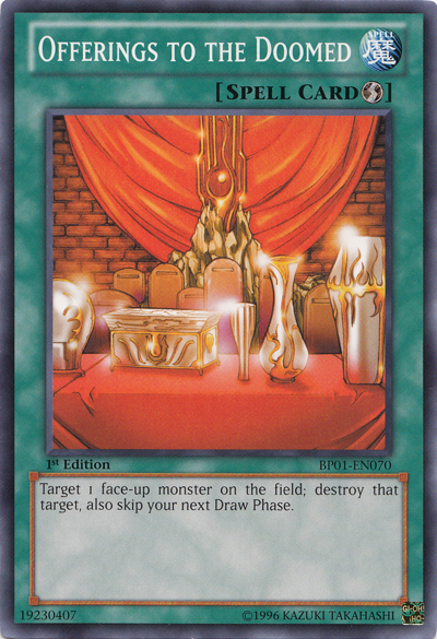 Offerings to the Doomed [BP01-EN070] Common | Odin's Place