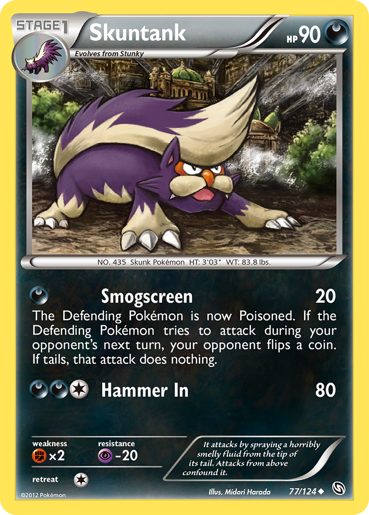 Skuntank (77/124) [Black & White: Dragons Exalted] | Odin's Place