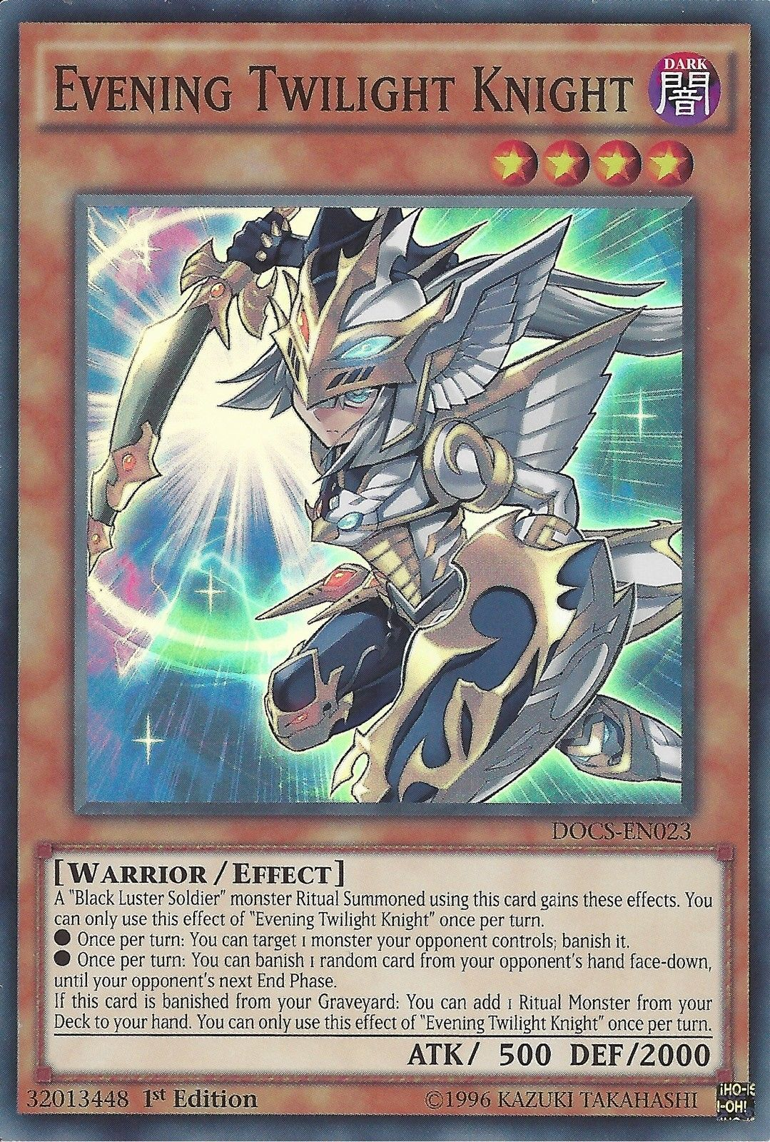 Evening Twilight Knight [DOCS-EN023] Super Rare | Odin's Place