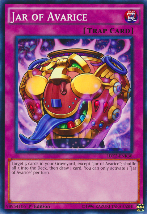 Jar of Avarice [LDK2-ENK38] Common | Odin's Place