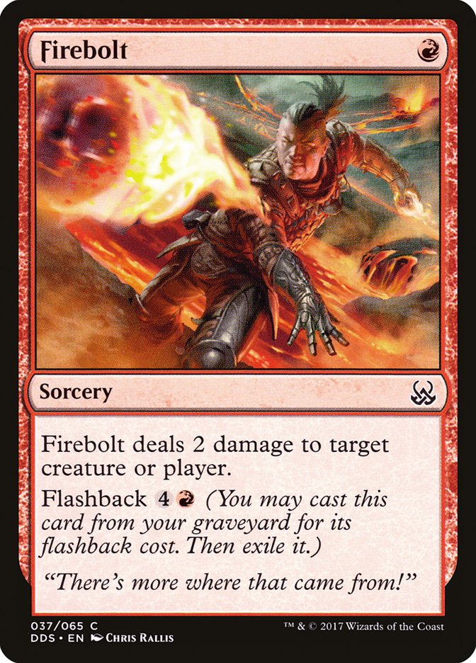 Firebolt (37) [Duel Decks: Mind vs. Might] | Odin's Place