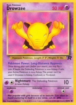 Drowzee (54/82) [Team Rocket Unlimited] | Odin's Place