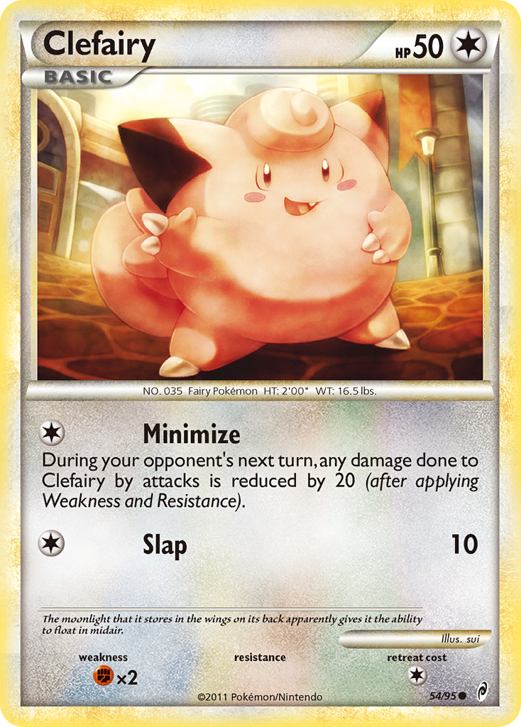 Clefairy (54/95) [HeartGold & SoulSilver: Call of Legends] | Odin's Place