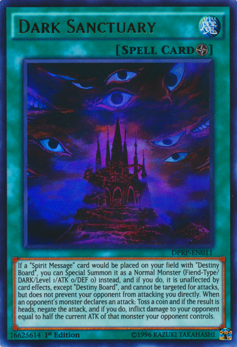 Dark Sanctuary [DPRP-EN011] Ultra Rare | Odin's Place
