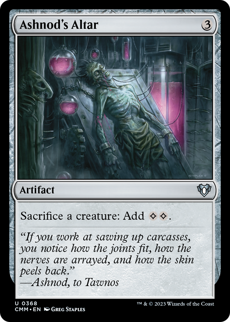 Ashnod's Altar [Commander Masters] | Odin's Place
