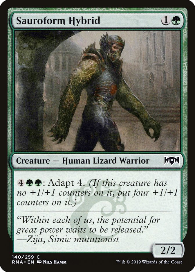 Sauroform Hybrid (140) [Ravnica Allegiance] | Odin's Place