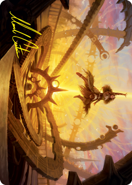 Katilda's Rising Dawn Art Card (Gold-Stamped Signature) [Innistrad: Crimson Vow Art Series] | Odin's Place
