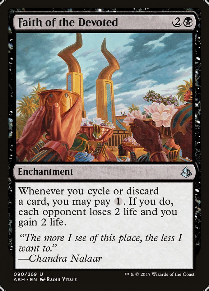 Faith of the Devoted (90) [Amonkhet] | Odin's Place