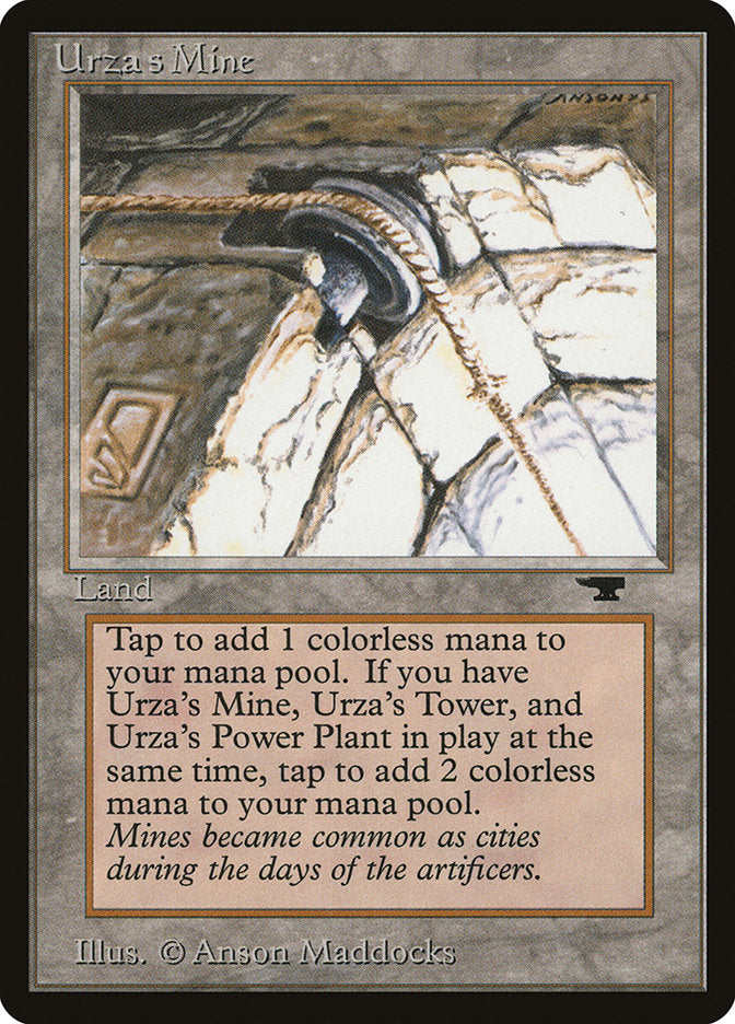 Urza's Mine (Pulley Embedded in Stone) [Antiquities] | Odin's Place