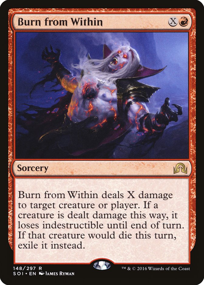 Burn from Within (148) [Shadows over Innistrad] | Odin's Place