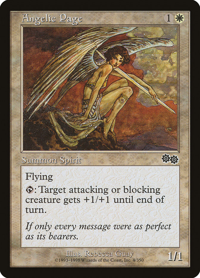 Angelic Page (4) [Urza's Saga] | Odin's Place
