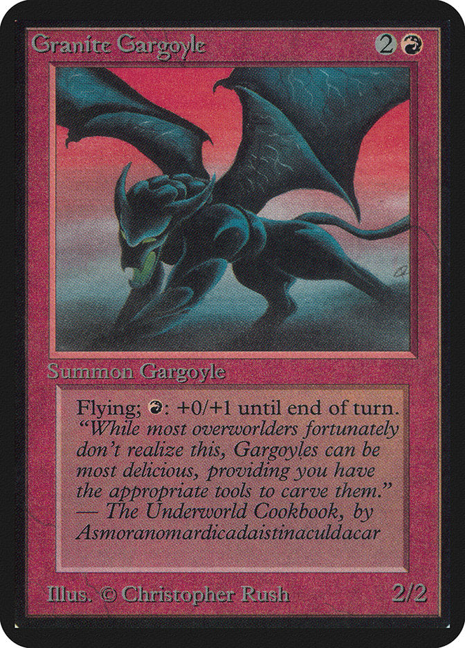 Granite Gargoyle (155) [Alpha Edition] | Odin's Place