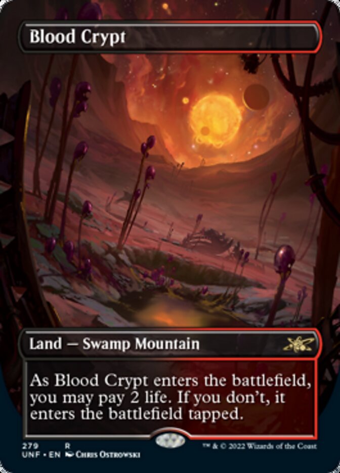 Blood Crypt (Borderless) [Unfinity] | Odin's Place