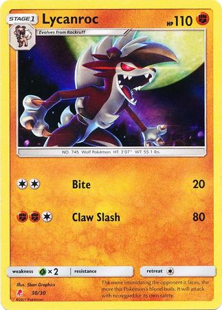 Lycanroc (30/30) [Sun & Moon: Trainer Kit - Lycanroc] | Odin's Place