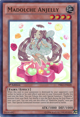 Madolche Anjelly [PRIO-EN028] Ultra Rare | Odin's Place