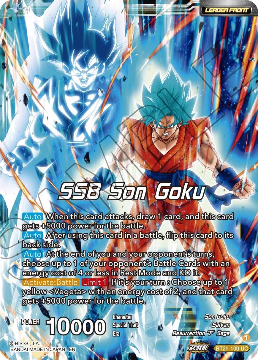 SSB Son Goku // SSB Vegeta, God-Level Power (BT21-100) [Wild Resurgence] | Odin's Place