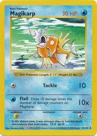 Magikarp (35/102) [Base Set Shadowless Unlimited] | Odin's Place
