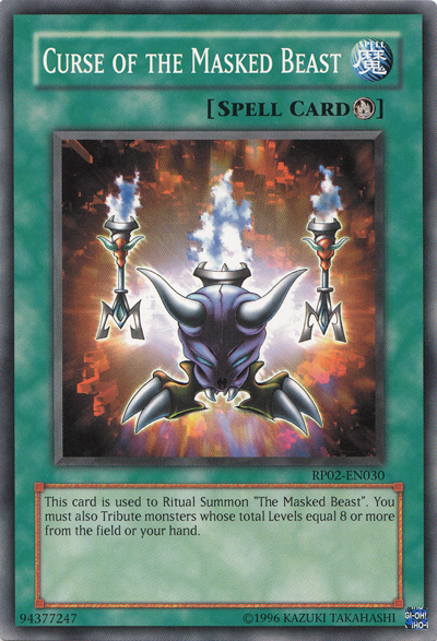 Curse of the Masked Beast [RP02-EN030] Common | Odin's Place