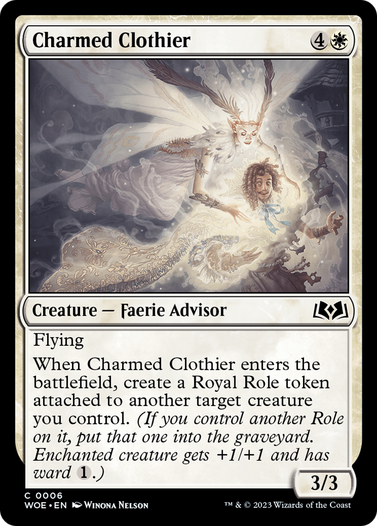Charmed Clothier [Wilds of Eldraine] | Odin's Place