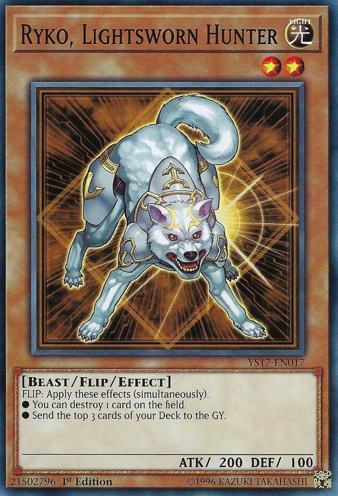 Ryko, Lightsworn Hunter [YS17-EN017] Common | Odin's Place