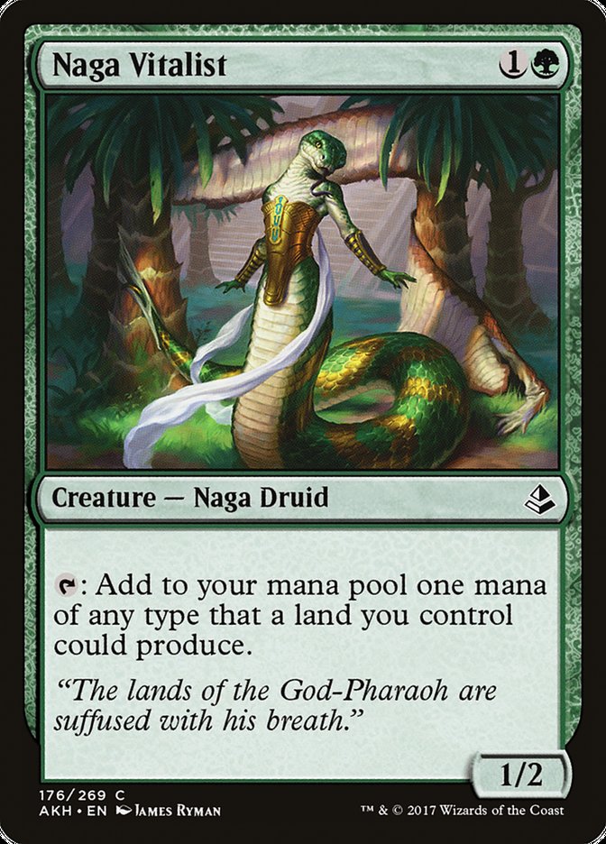 Naga Vitalist (176) [Amonkhet] | Odin's Place