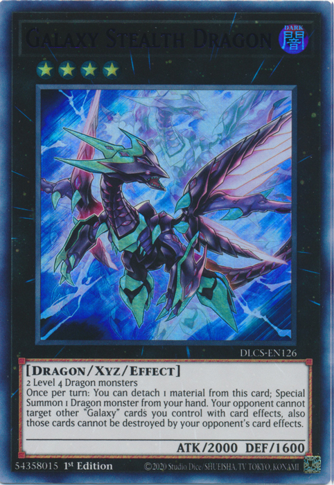 Galaxy Stealth Dragon (Purple) [DLCS-EN126] Ultra Rare | Odin's Place