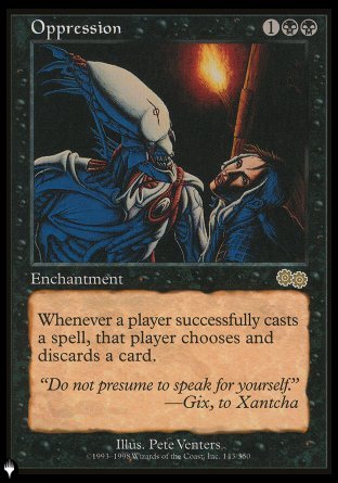 Oppression [The List] | Odin's Place