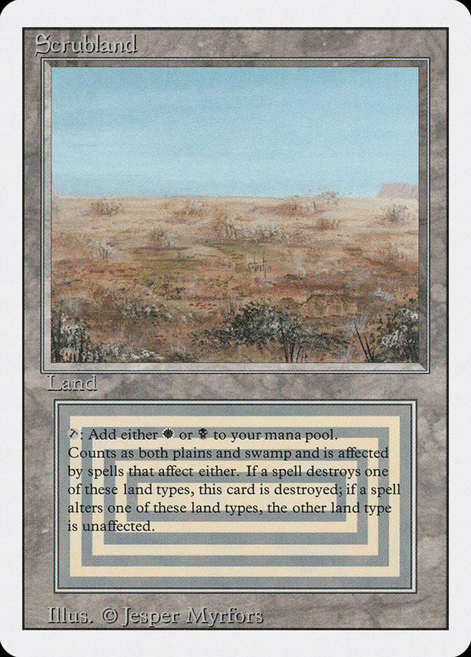 Scrubland (286) [Revised Edition] | Odin's Place