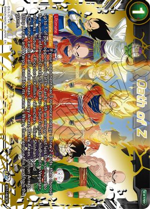Oath of Z (BT17-149) [Ultimate Squad] | Odin's Place