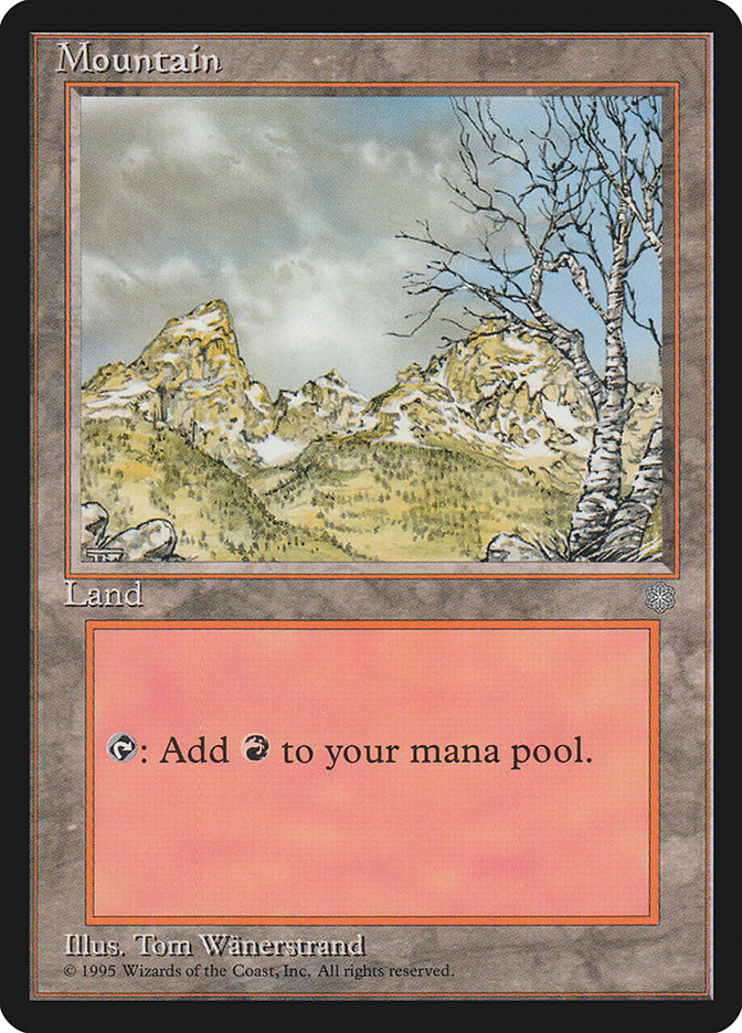 Mountain (Signature on Left) [Ice Age] | Odin's Place