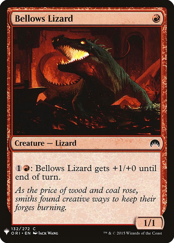 Bellows Lizard [Mystery Booster] | Odin's Place