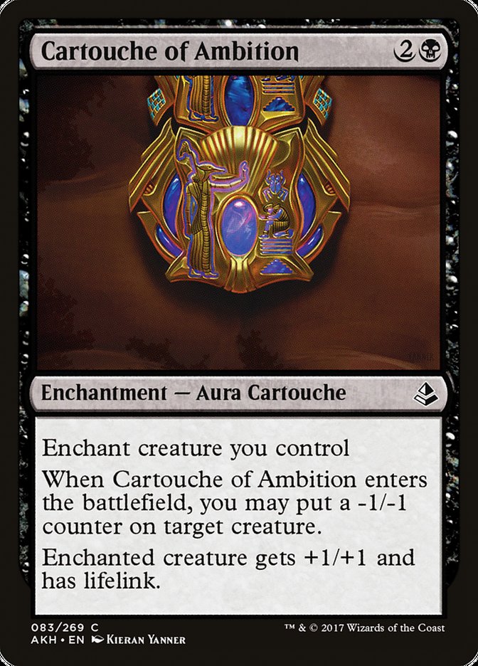 Cartouche of Ambition (83) [Amonkhet] | Odin's Place