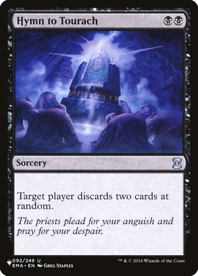Hymn to Tourach [The List] | Odin's Place