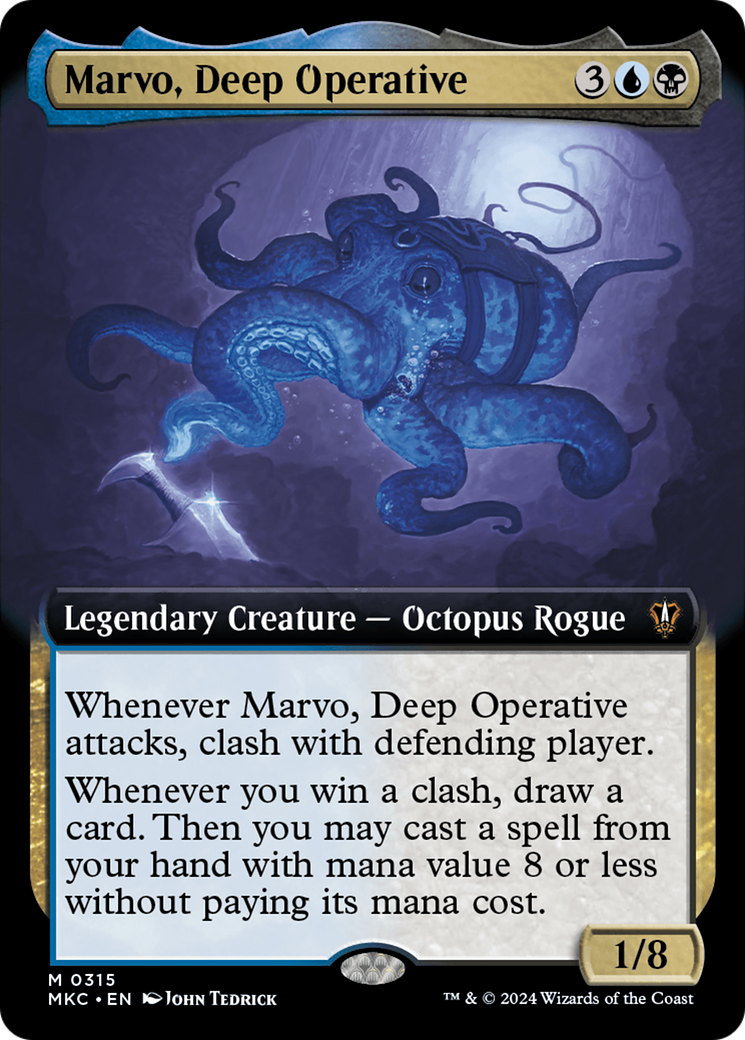Marvo, Deep Operative (Extended Art) [Murders at Karlov Manor Commander] | Odin's Place