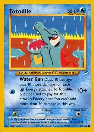 Totodile (85/105) [Neo Destiny Unlimited] | Odin's Place