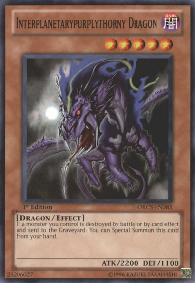 Interplanetarypurplythorny Dragon [ORCS-EN085] Common | Odin's Place
