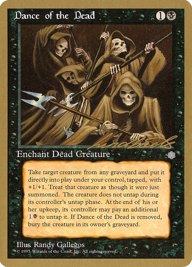 Dance of the Dead (Leon Lindback) [Pro Tour Collector Set] | Odin's Place