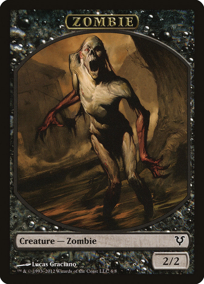 Zombie Token (6) [Avacyn Restored Tokens] | Odin's Place
