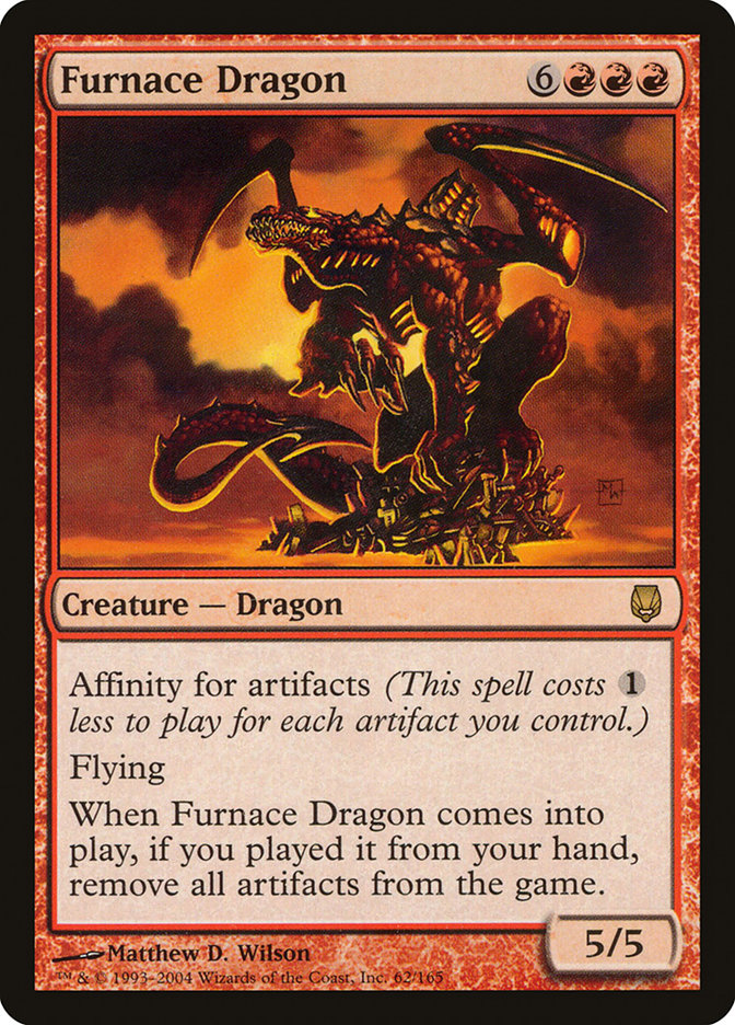 Furnace Dragon (62) [Darksteel] | Odin's Place
