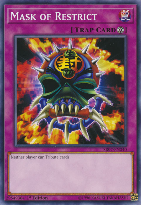 Mask of Restrict [SR07-EN040] Common | Odin's Place