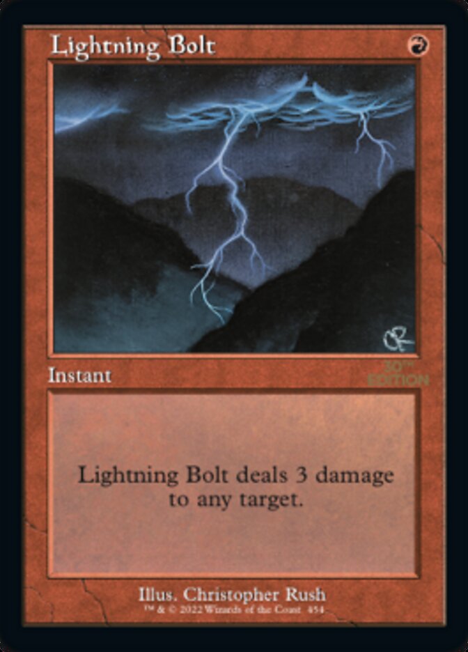 Lightning Bolt (Retro) [30th Anniversary Edition] | Odin's Place